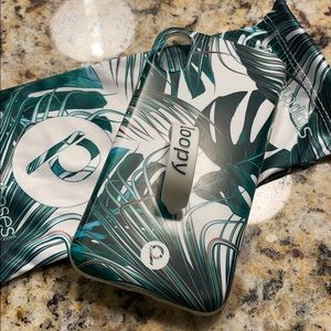 iPhone X/xs case loopy palm print